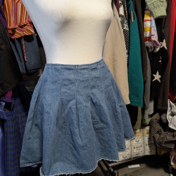 Denim Blue Women's Skirt - Picture 2 of 5